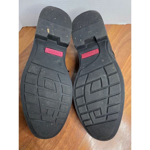 Mens Leather Lace Up Dress Shoes Size 9,5 - Picture 2 of 8